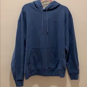 Blue champion hoodie
